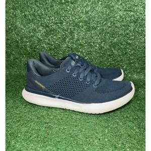 Kizik Lima Slip On Hands Free Blue Shoes Sneakers Womens Size 8 Mens Size 6.5